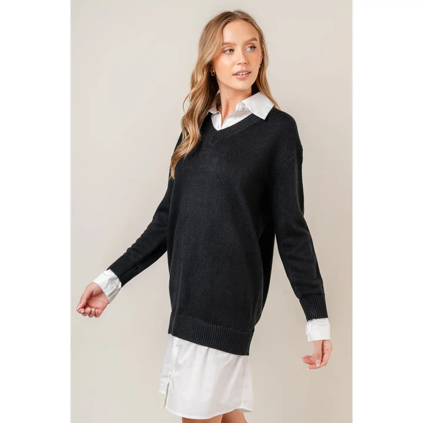 Boss Lady Shirt Dress