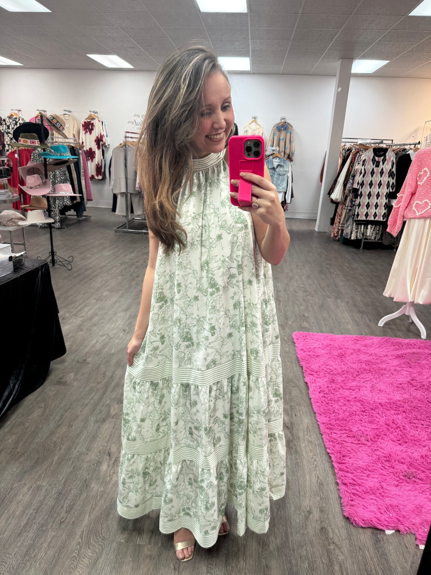 Sweet Toile Maxi Dress