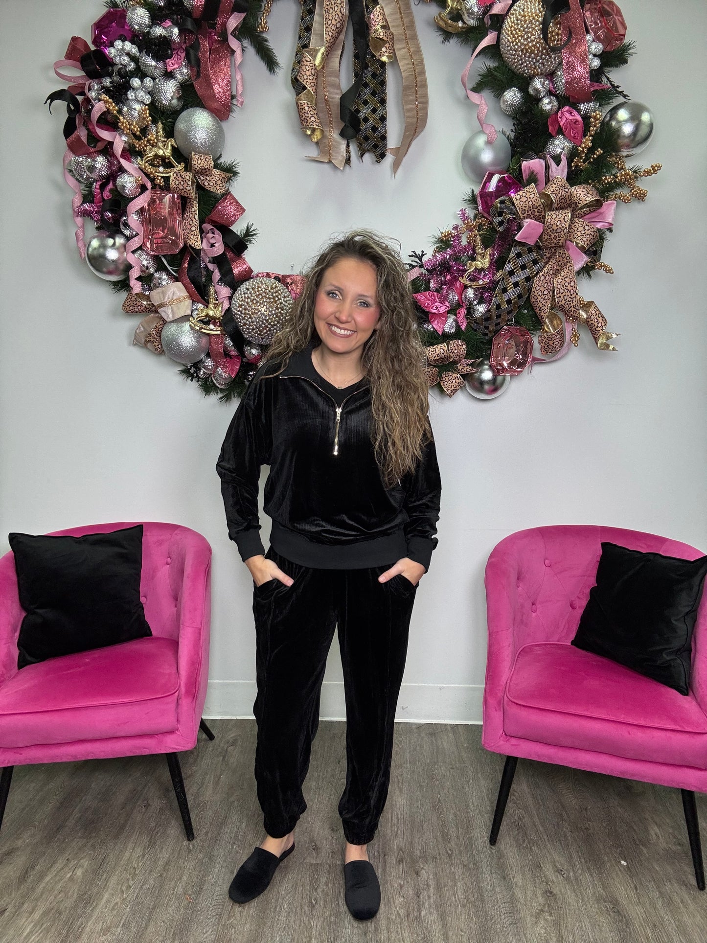 Fancy Quarter Zip Set