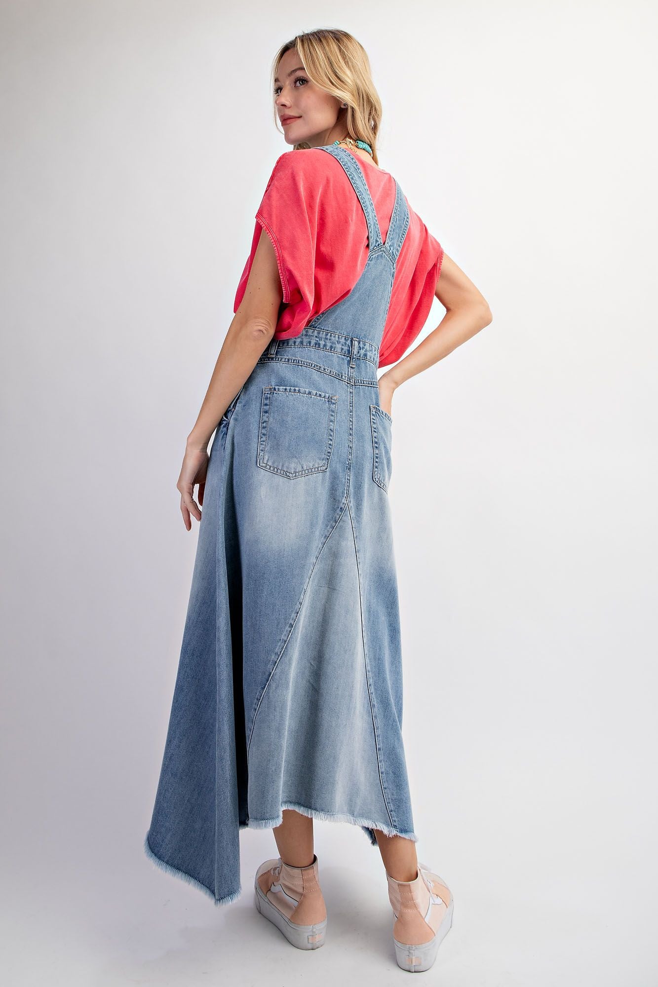 Edgy Overall Dress