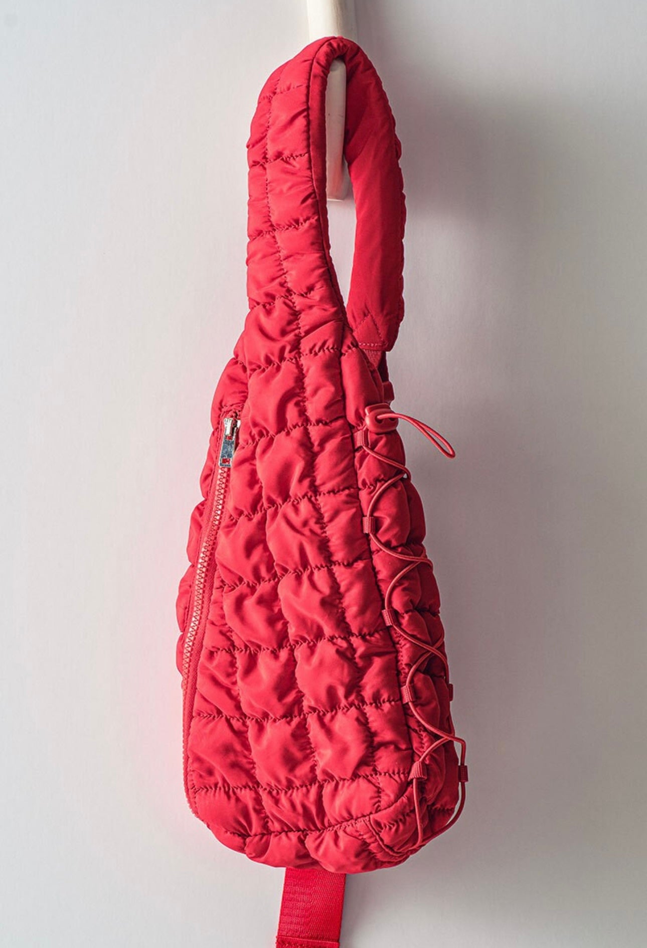 Trendy Quilted Crossbody Bag