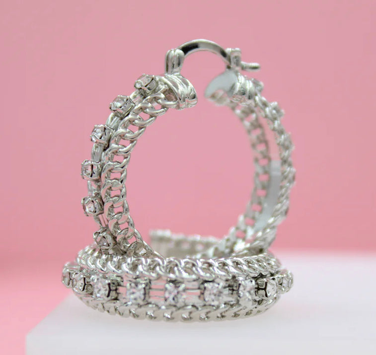 The Naima Hoop Earrings (GD)