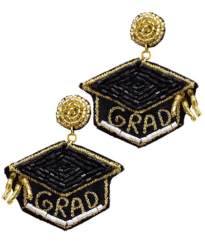 Graduation Cap Earrings