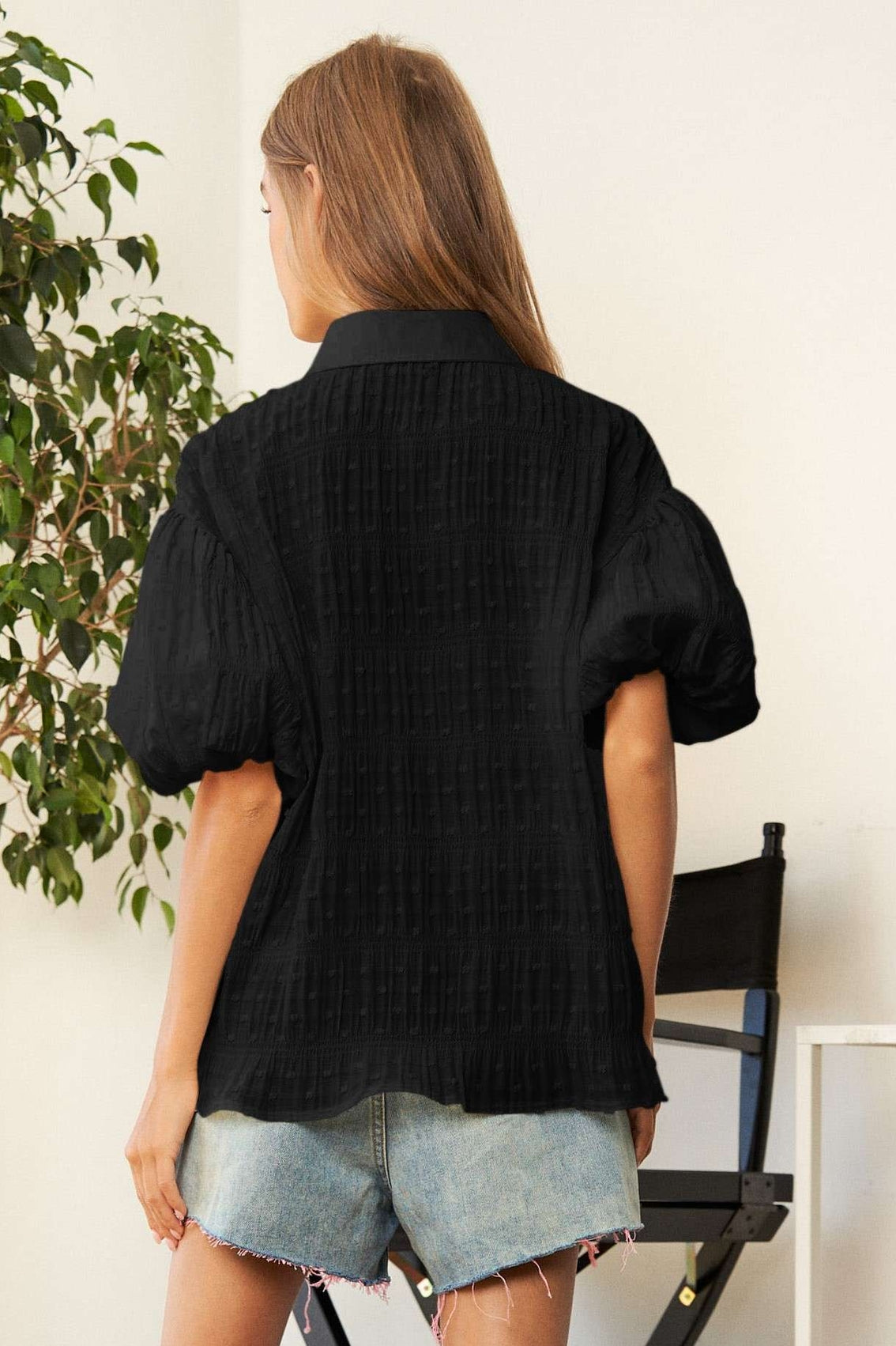 Springy Swiss Dot Top
