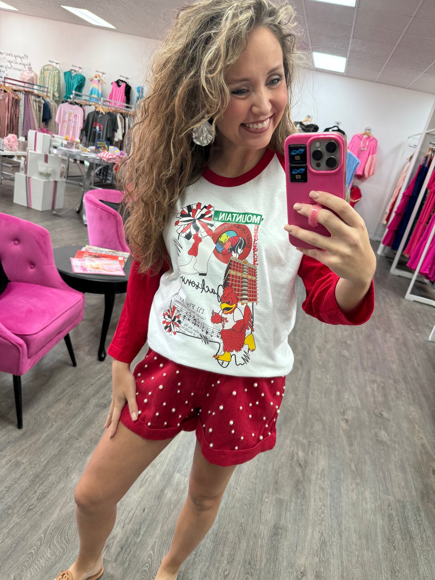 Get Cocky Baseball Tee