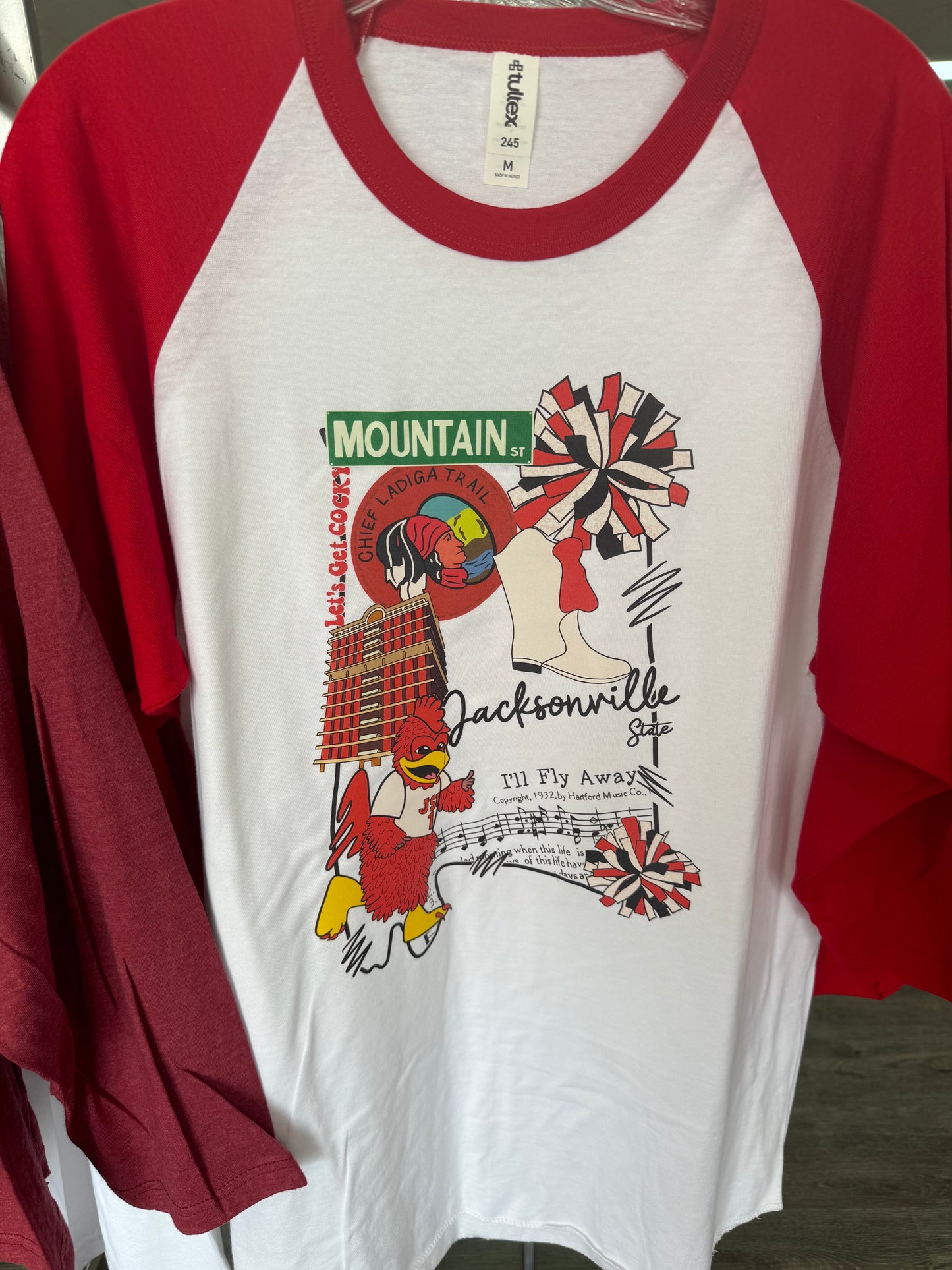 Get Cocky Baseball Tee