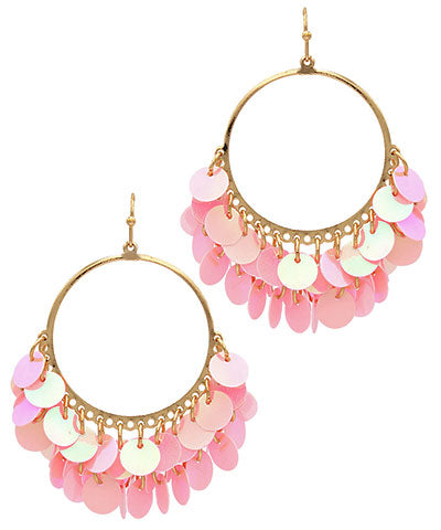 Sassy Sequin Earrings