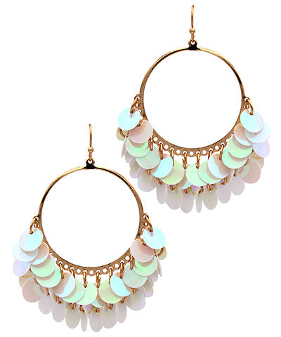 Sassy Sequin Earrings