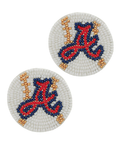 Go Braves! Earrings