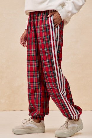 Totally Rad Tartan Jogger Pants