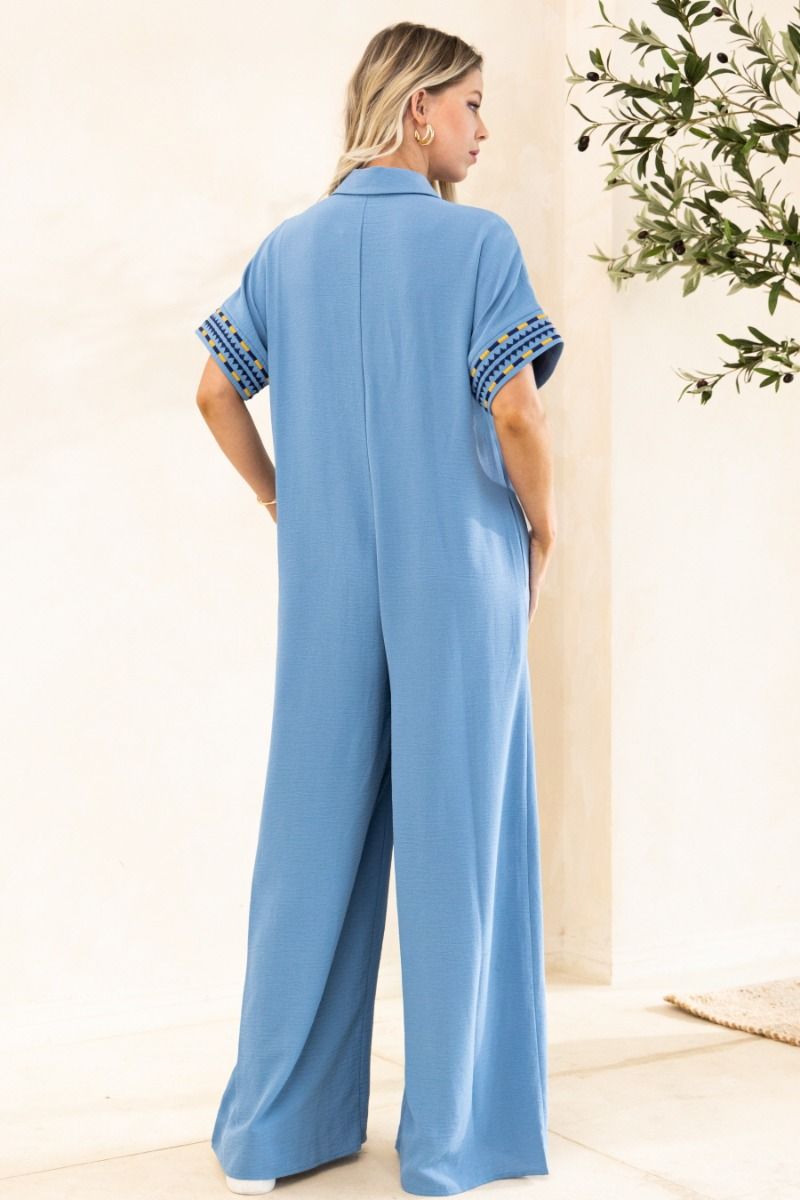Blue and Beautiful Jumpsuit