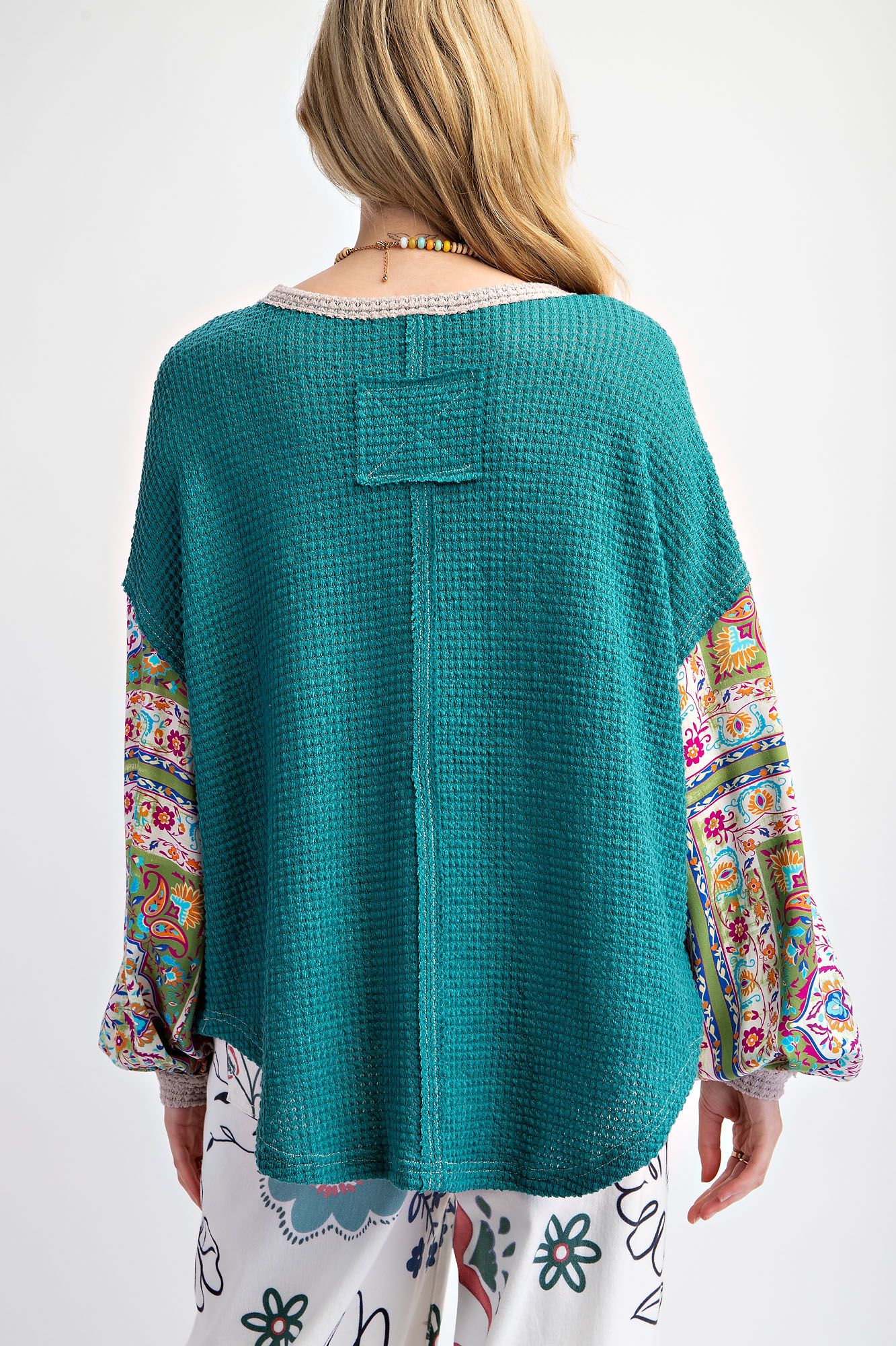 Teal Me About It Knit Top