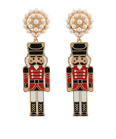Mr. Nutcracker Earrings