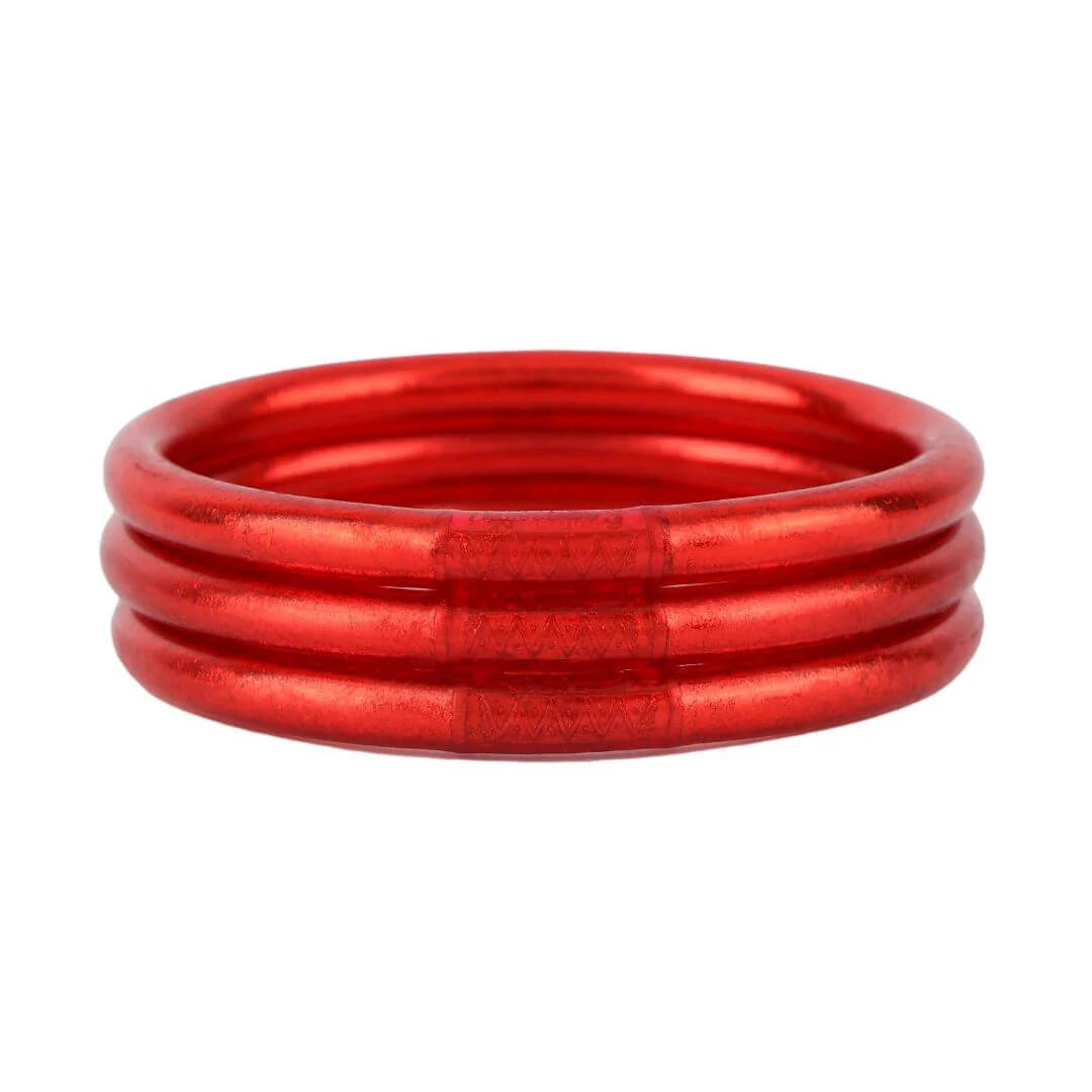 Crimson All Weather Bangles® (AWB®) - Serenity Prayer
Medium