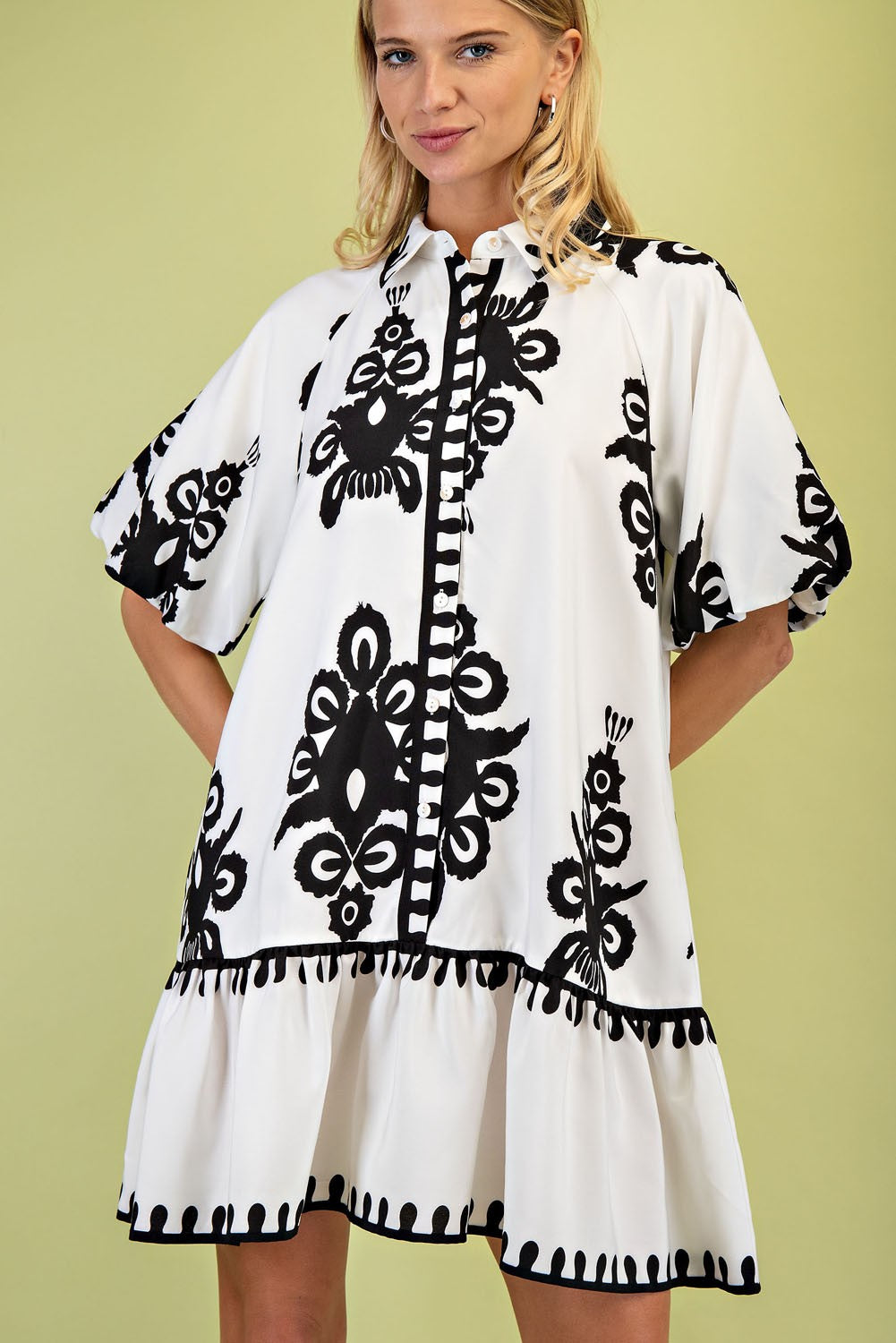 Bold and Beautiful Mini Dress pearls & plaid co. Bold and Beautiful Mini Dress pearls & plaid co.