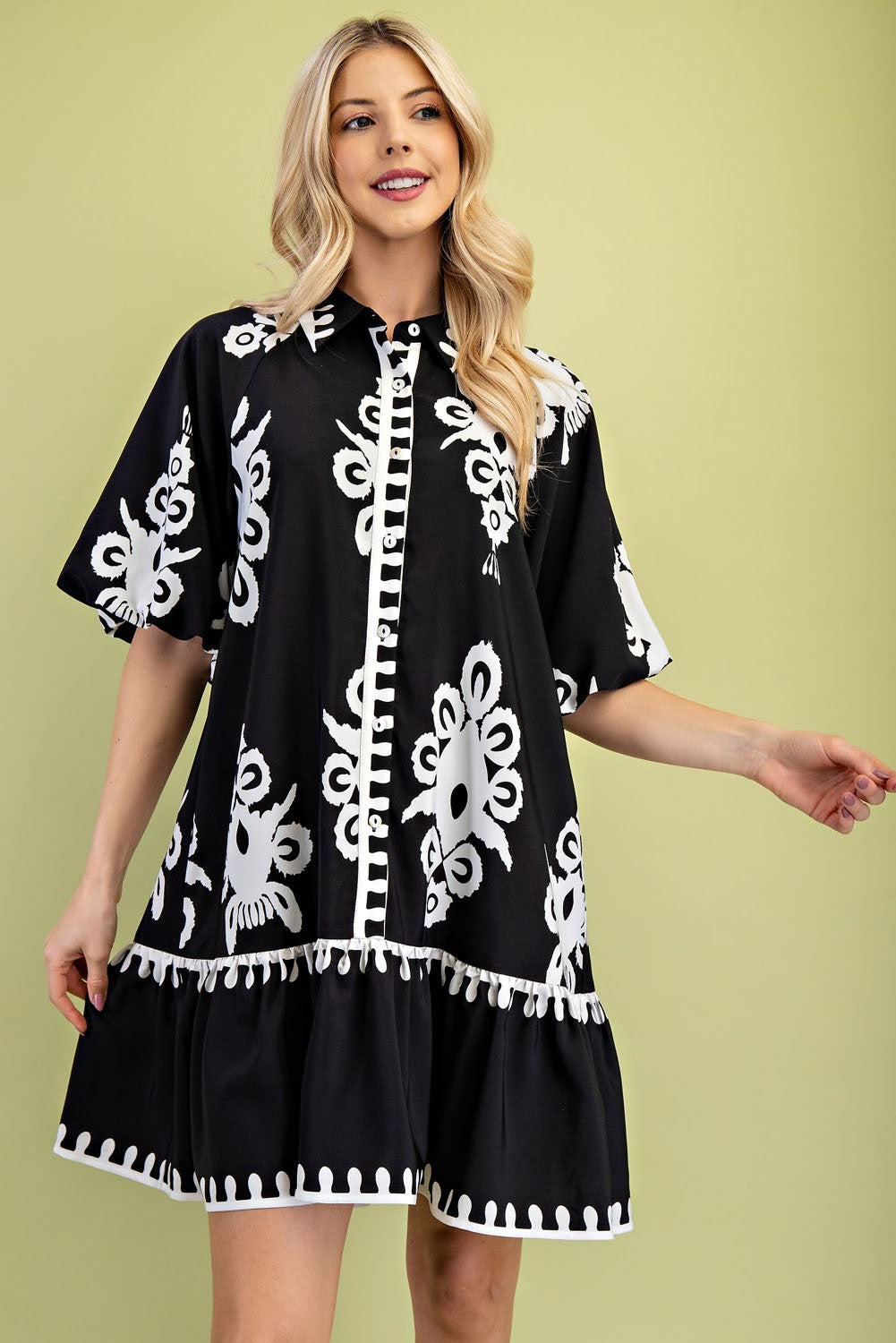 Bold and Beautiful Mini Dress
