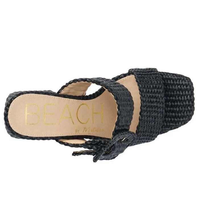 The Lucy Sandal: Black (Matisse)