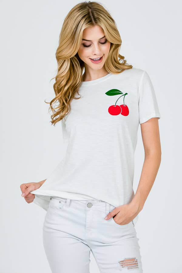 Cherry on Top Graphic Tee