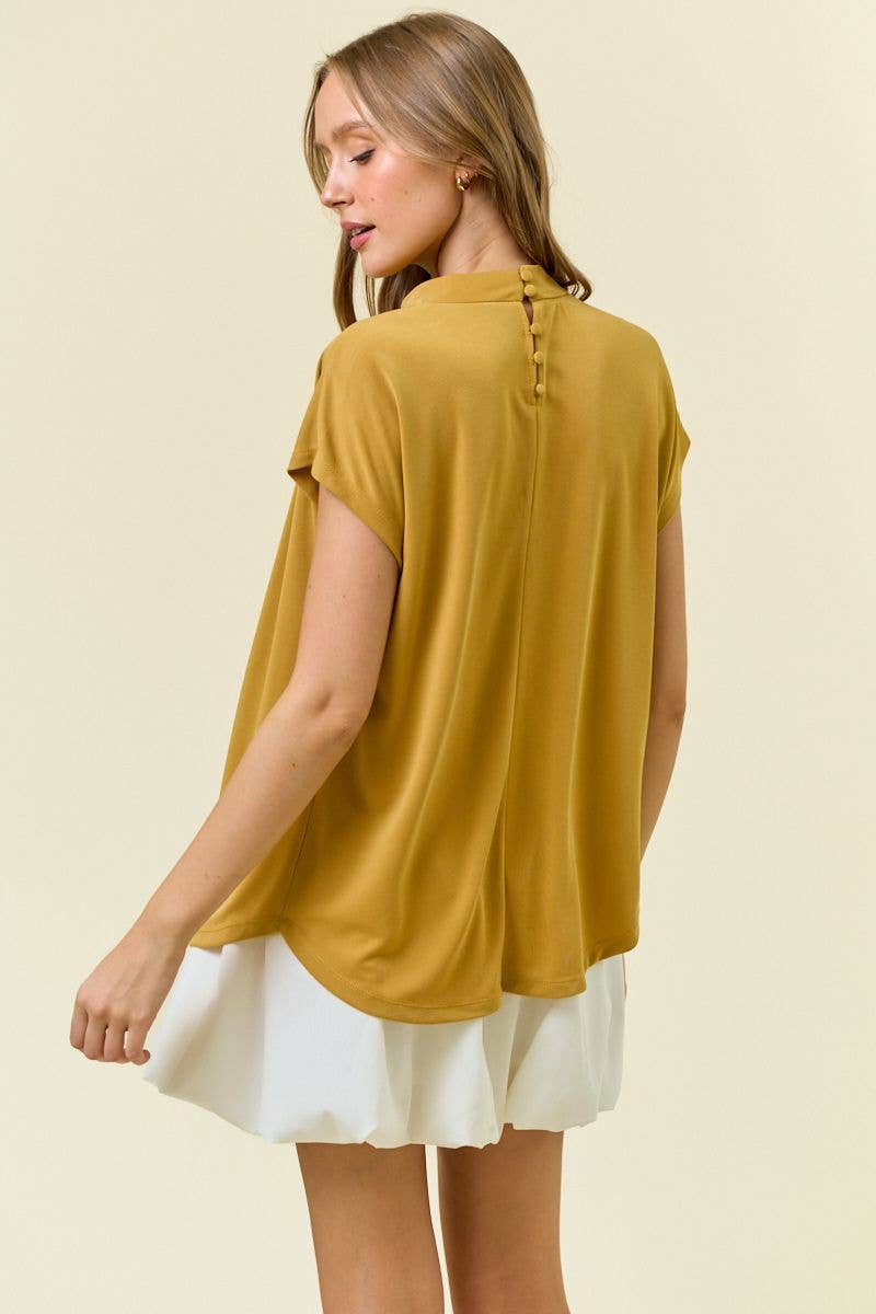 Golden Gal Dolman Top