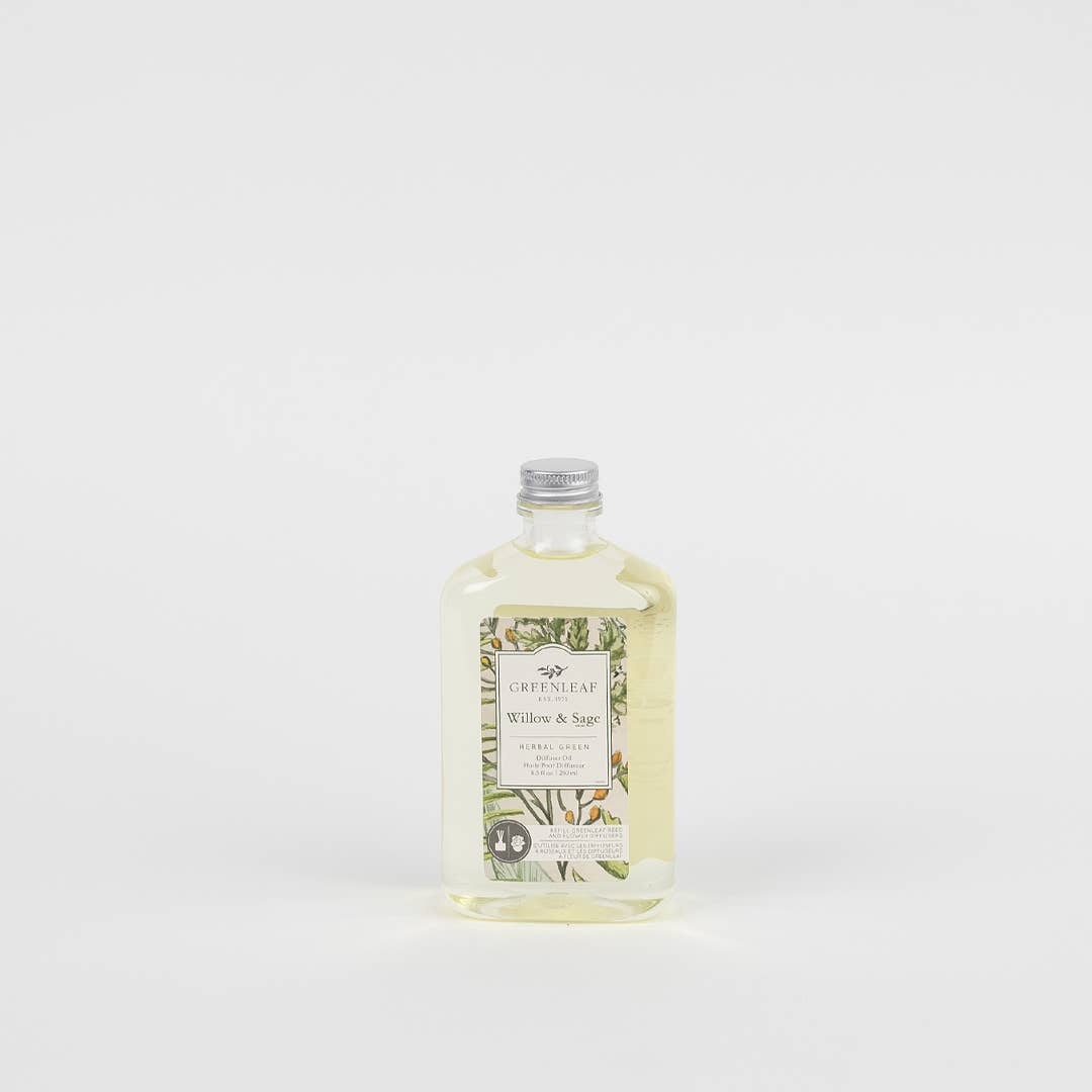 Greenleaf: Willow & Sage Diffuser Refill