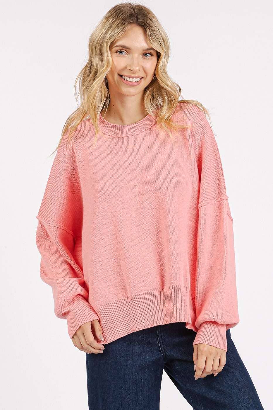 Darling Drop Shoulder Sweater