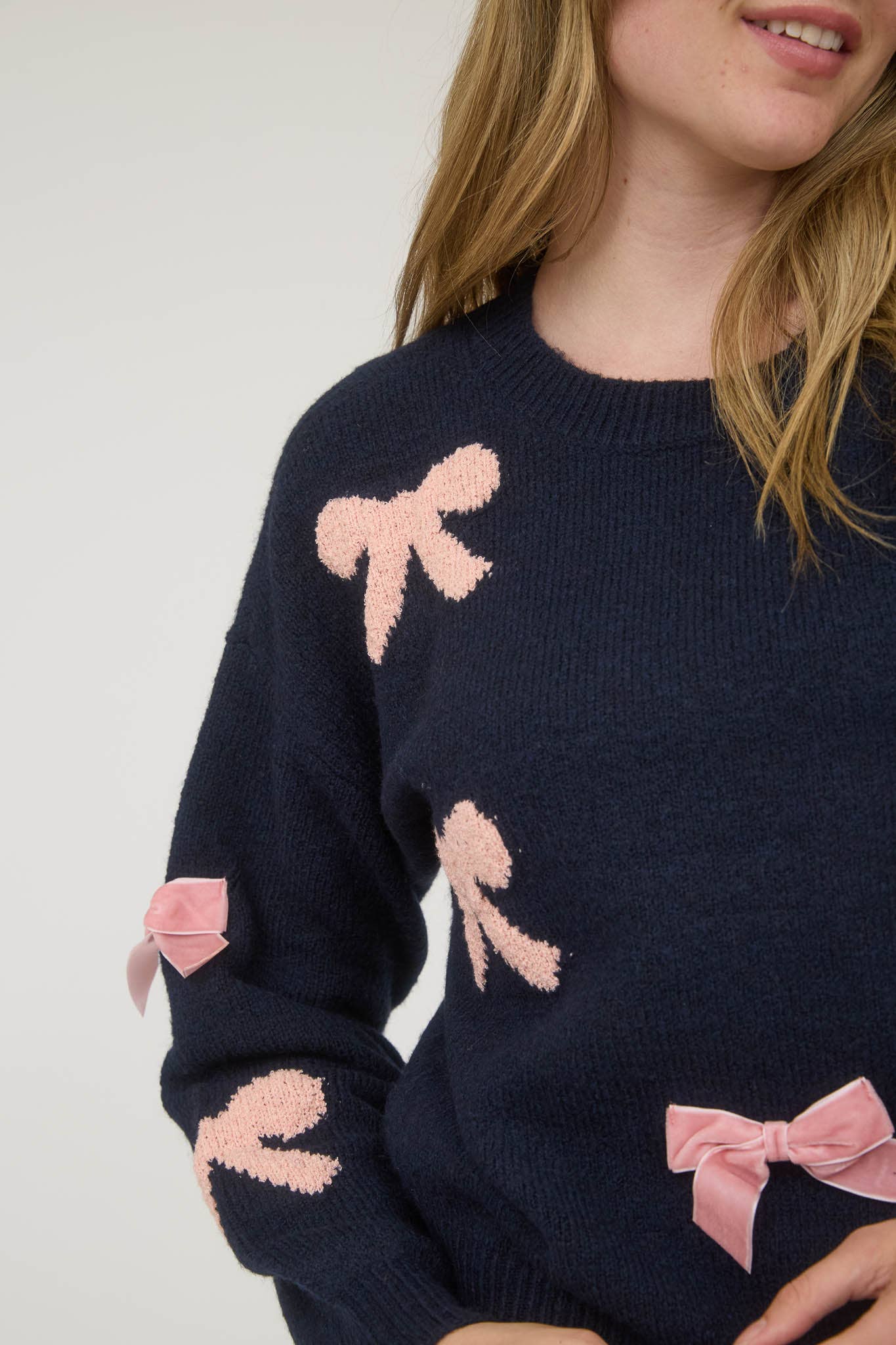 She’s So Fancy Bow Sweater