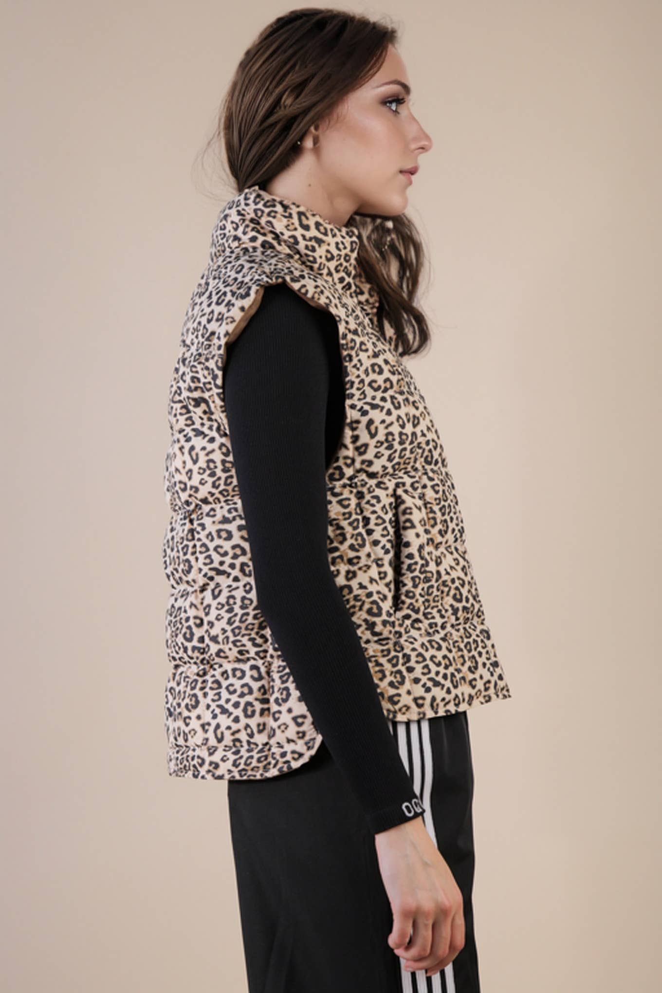Better in Black Puffer Vest