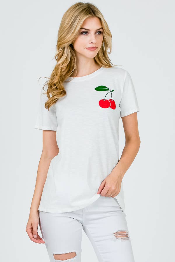 Cherry on Top Graphic Tee
