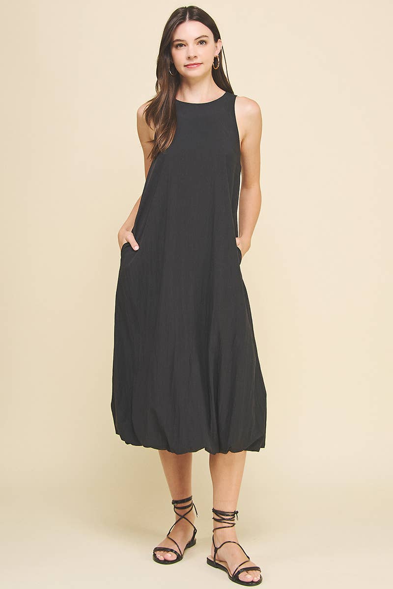 Bold and Bubbly Midi Dress