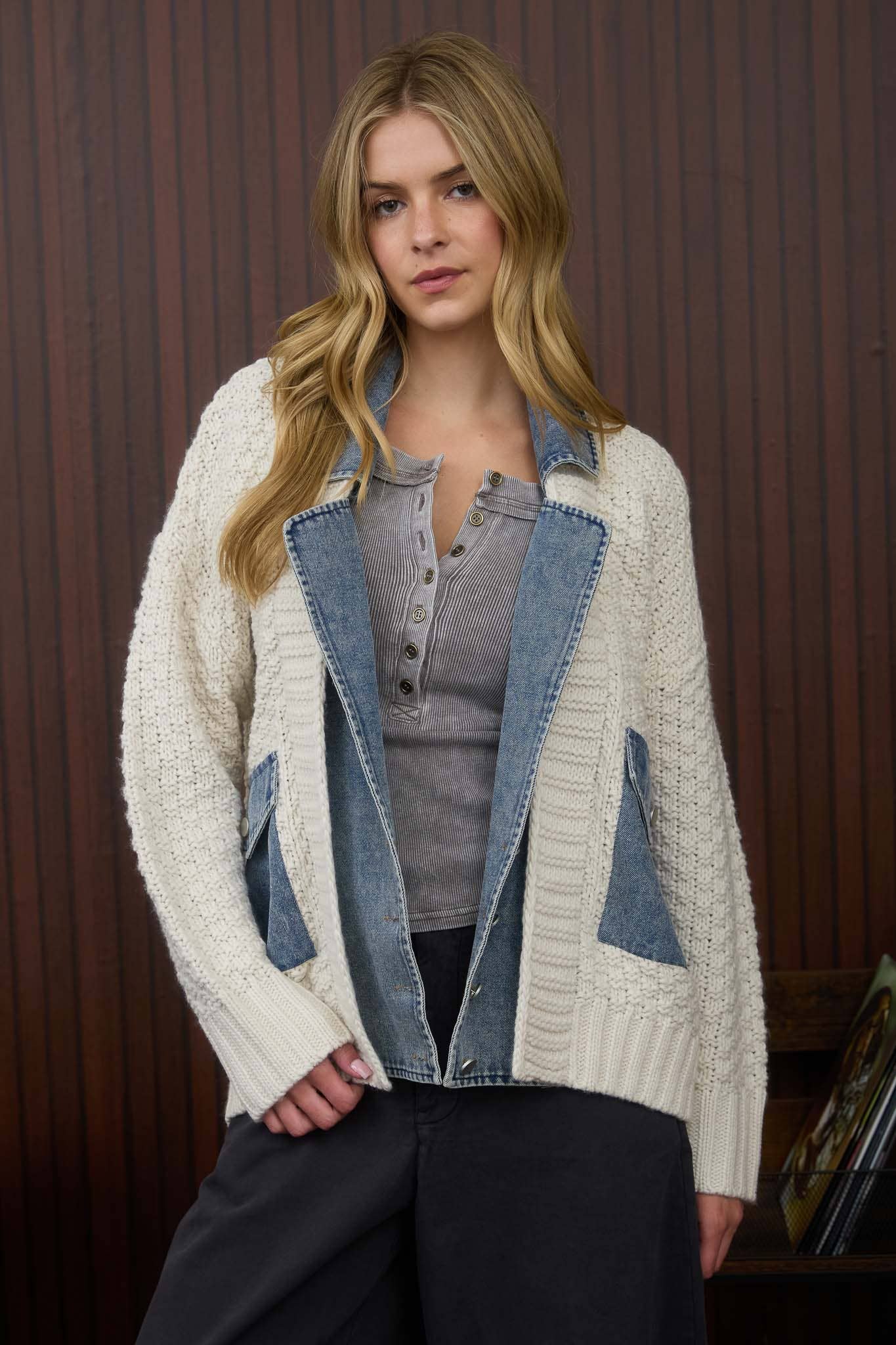 Living Free Sweater Jacket
