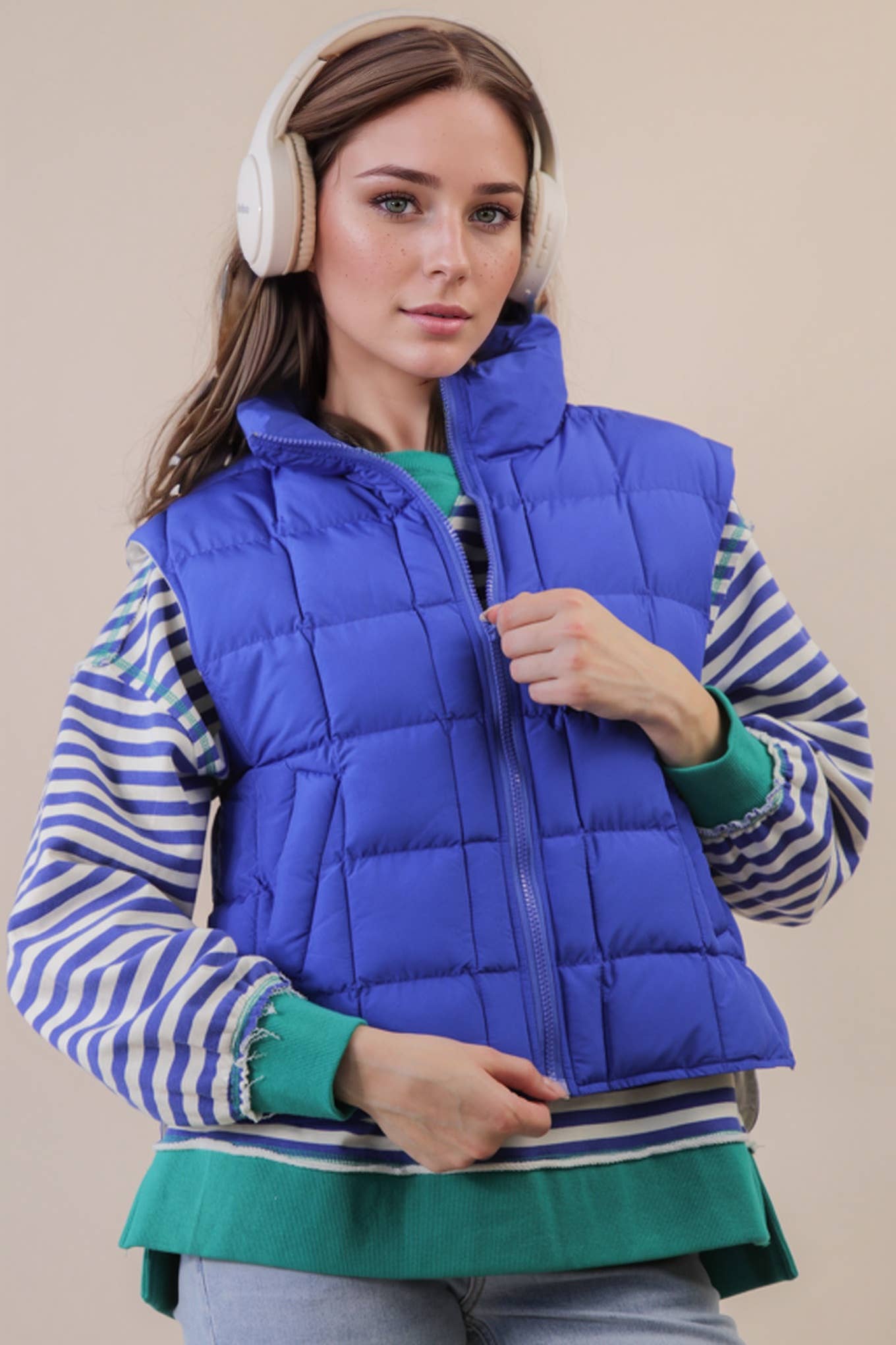 Better in Black Puffer Vest