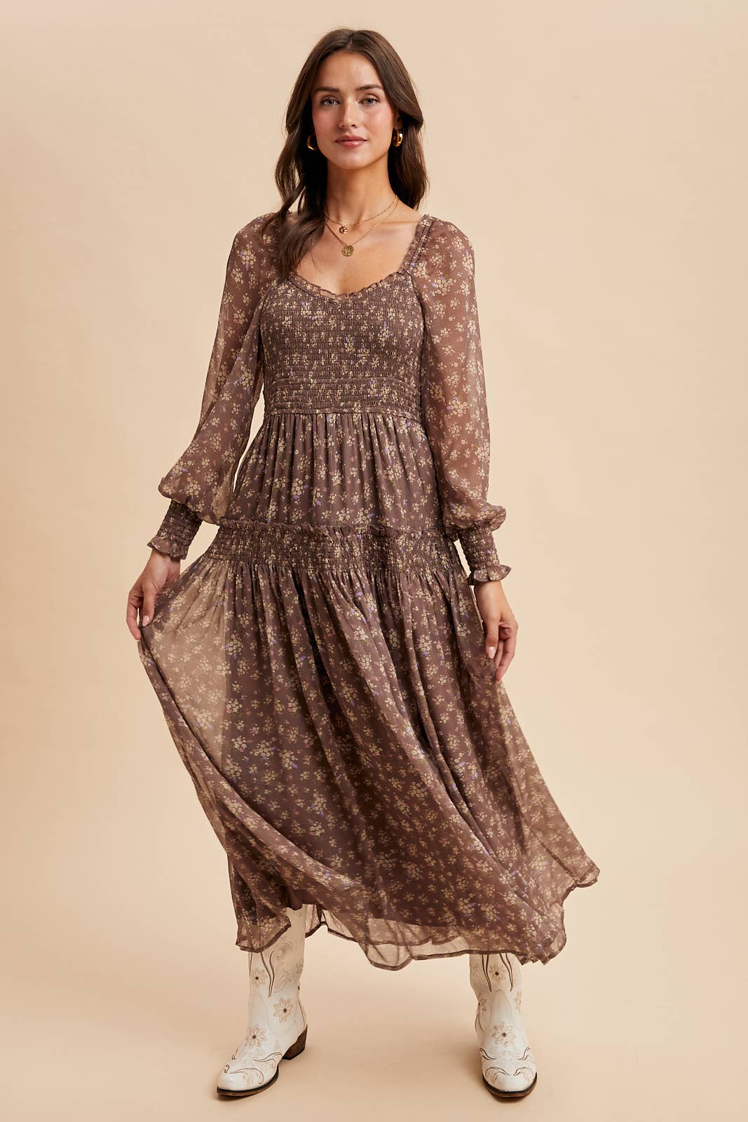 Queen of the Prairies Maxi Dress