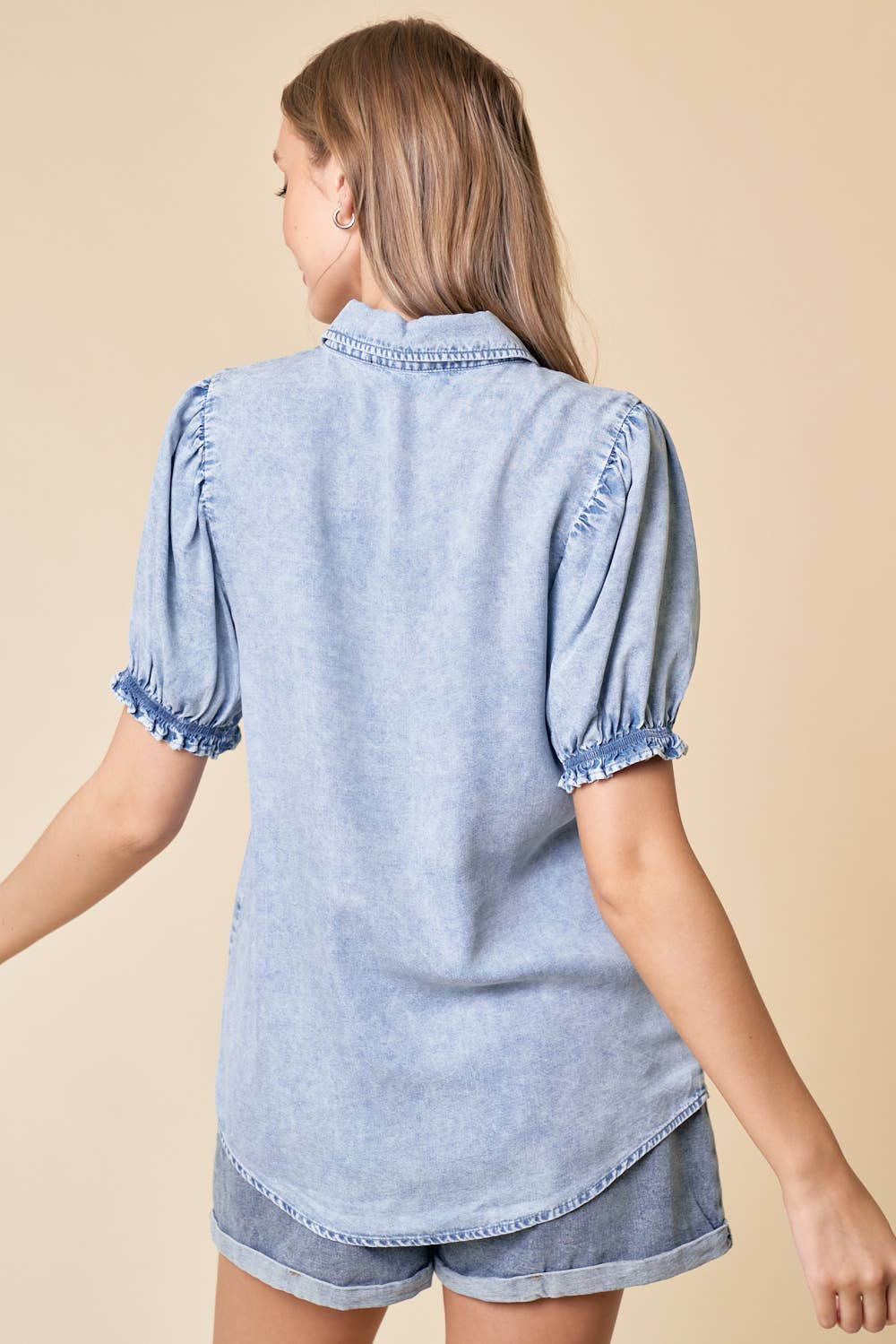 Sweet Puff Sleeve Top