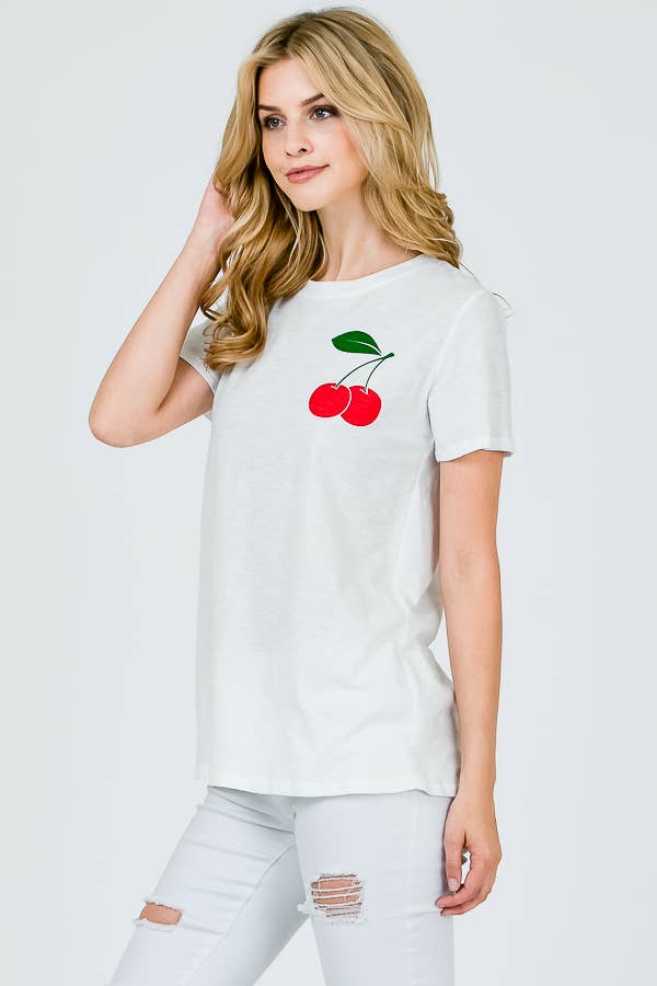 Cherry on Top Graphic Tee