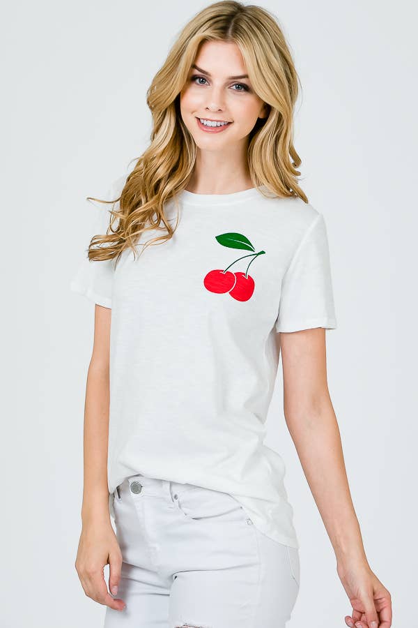 Cherry on Top Graphic Tee