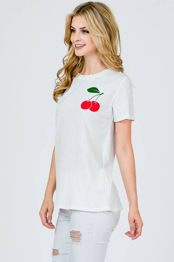 Cherry on Top Graphic Tee