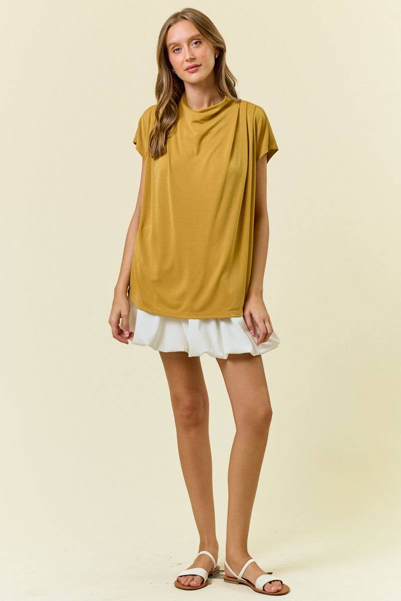 Golden Gal Dolman Top
