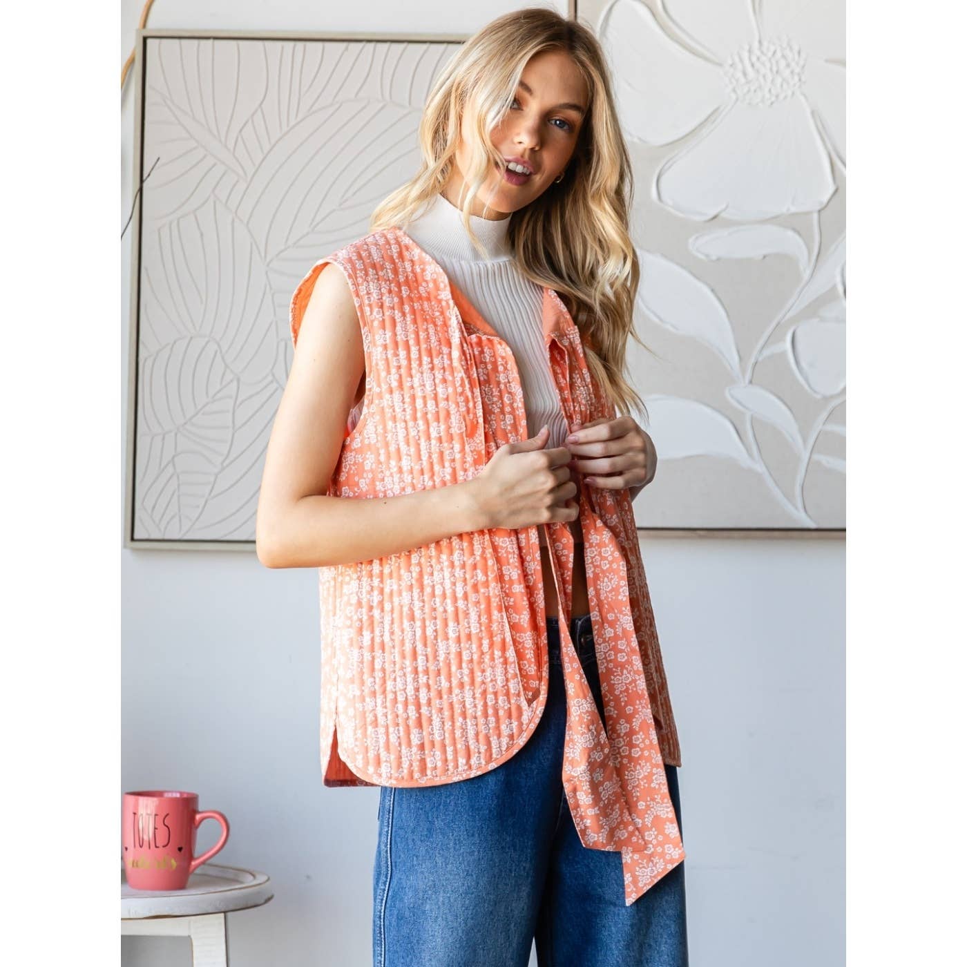Lovely Leopard Quilted Vest