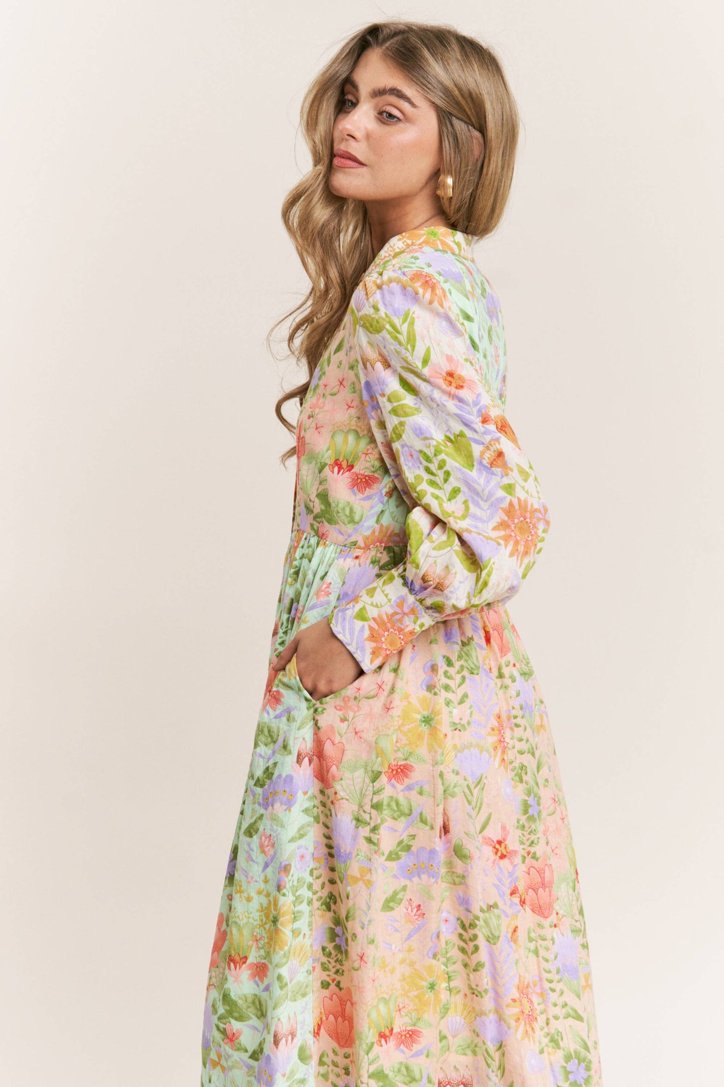 Secret Garden Midi Dress