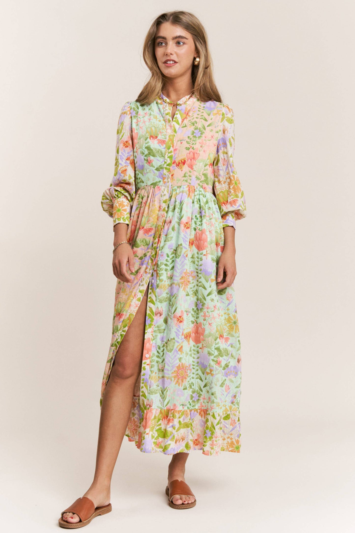Secret Garden Midi Dress
