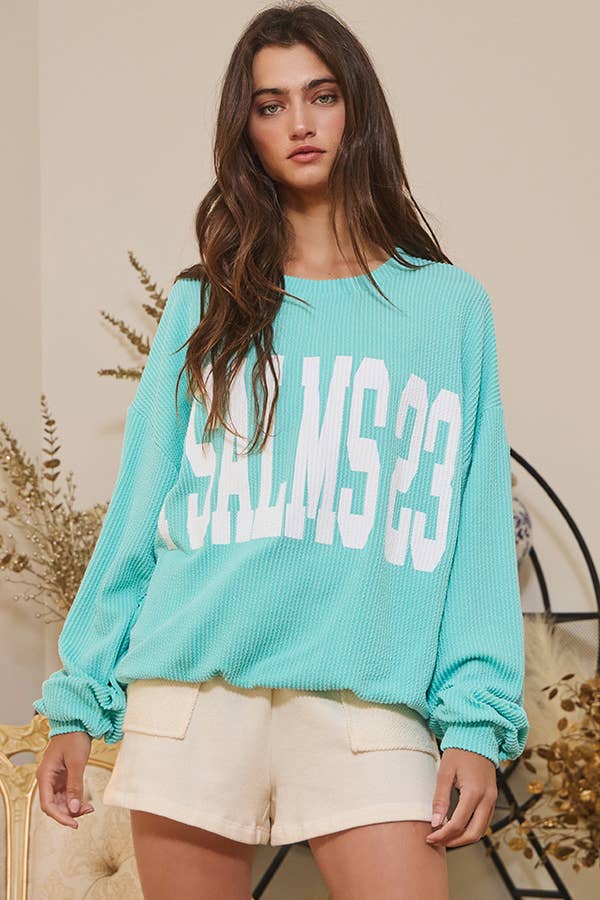 Psalms 23 Pullover Top