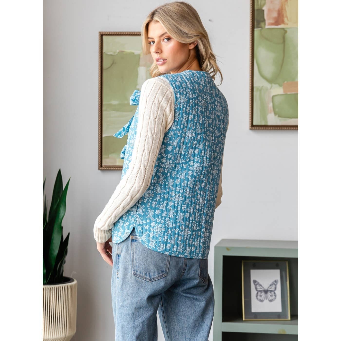 Lovely Leopard Quilted Vest