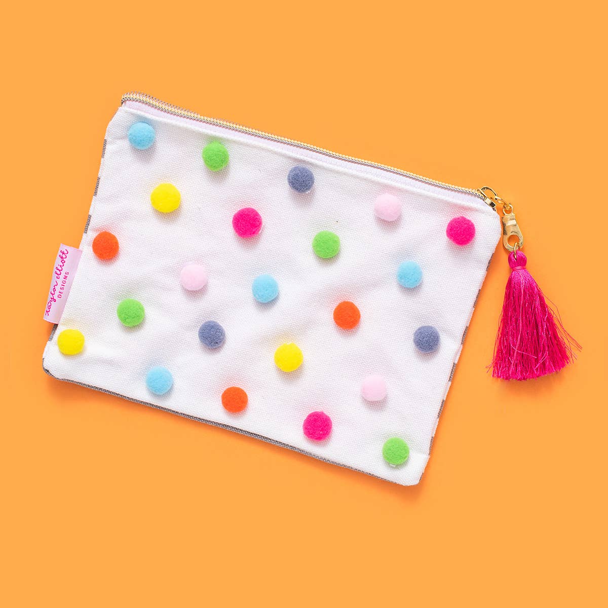 Medium Pom Pom Pouch