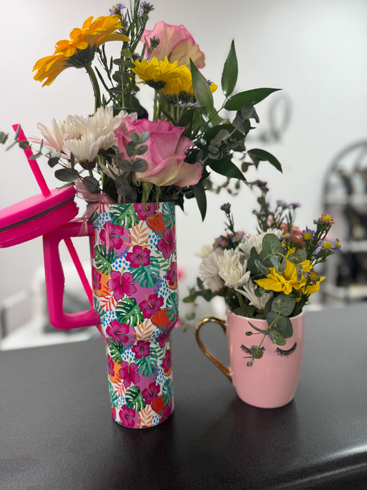 PREORDER: Flower Drinkware Bouquet