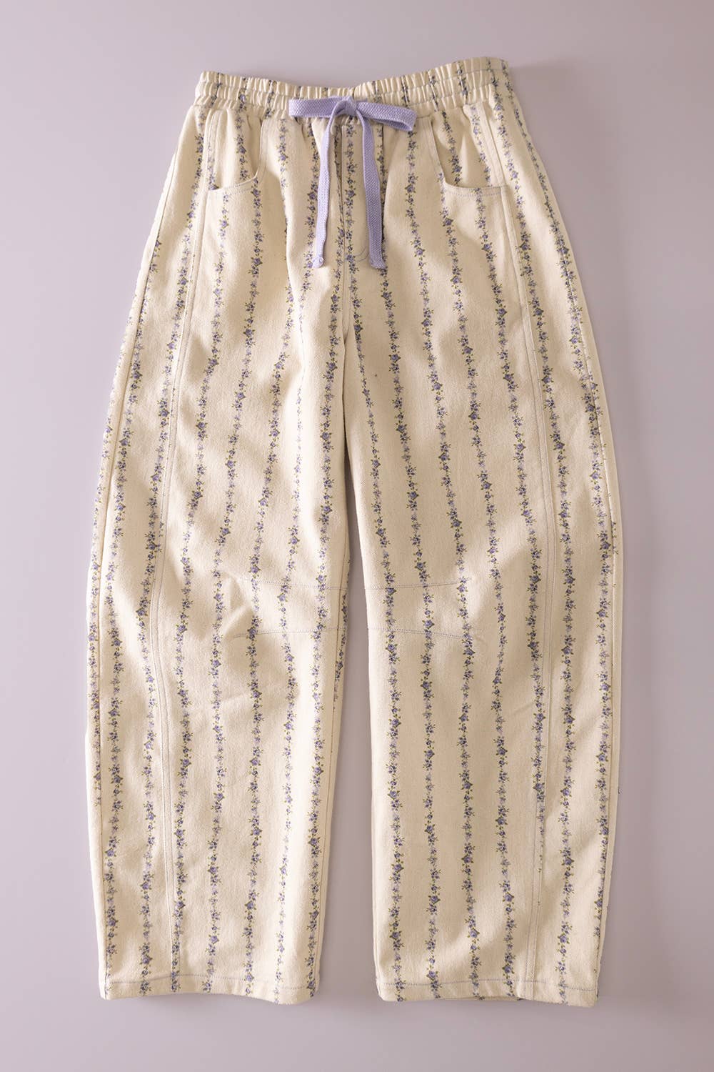 Lovely Lavender Barrel Pants