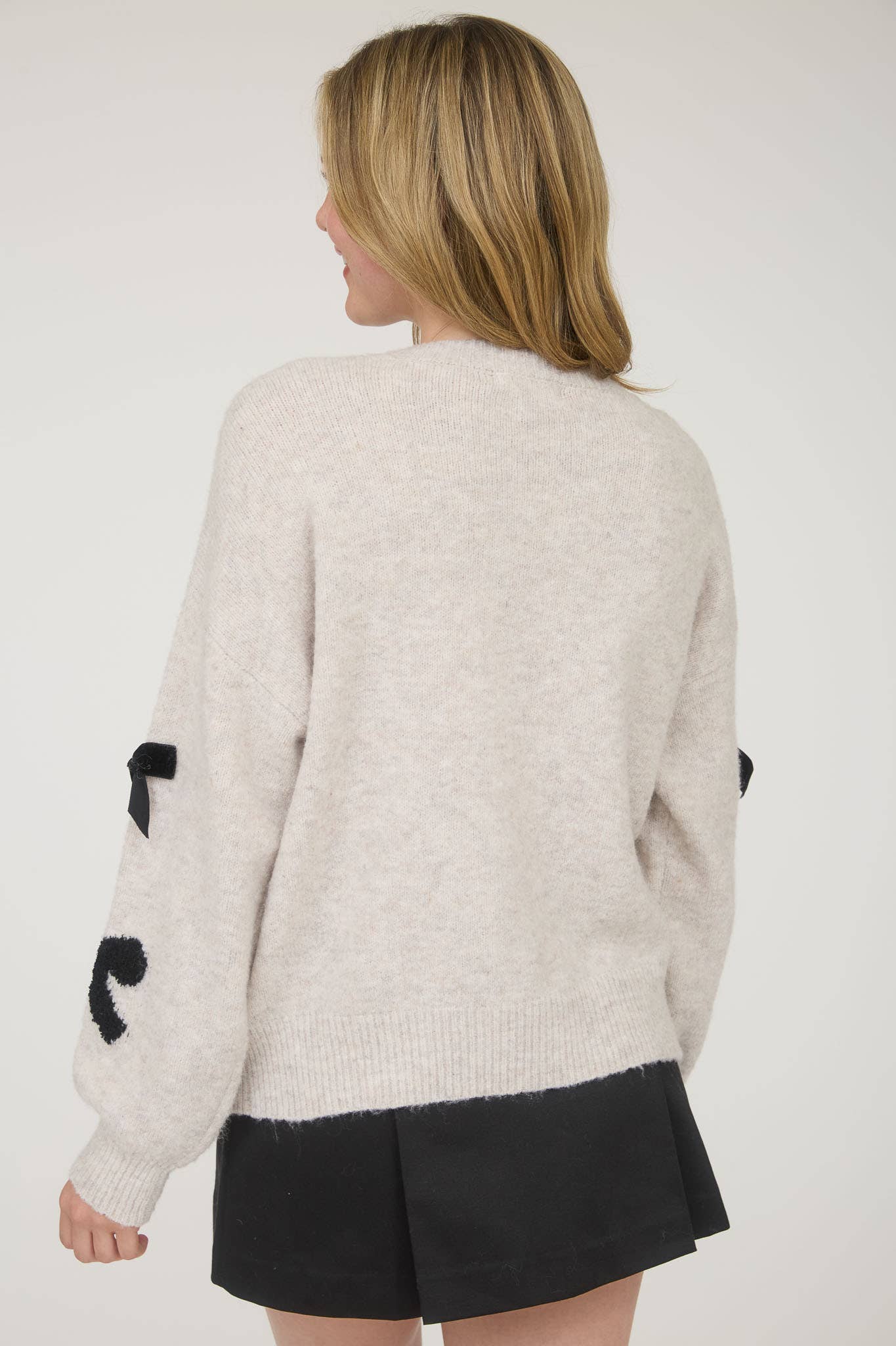 She’s So Fancy Bow Sweater