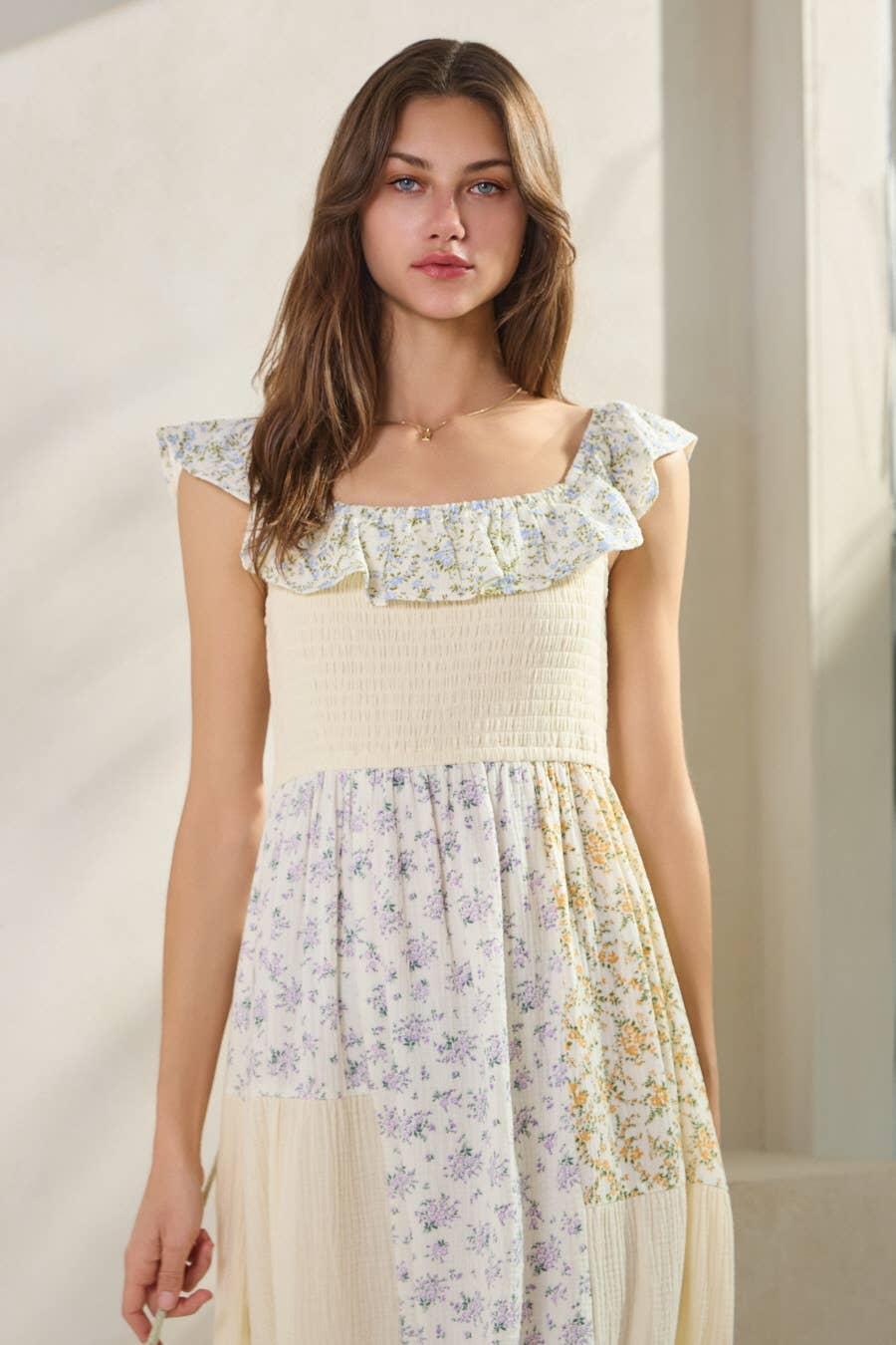 Sweet Dolly Patchwork Dress