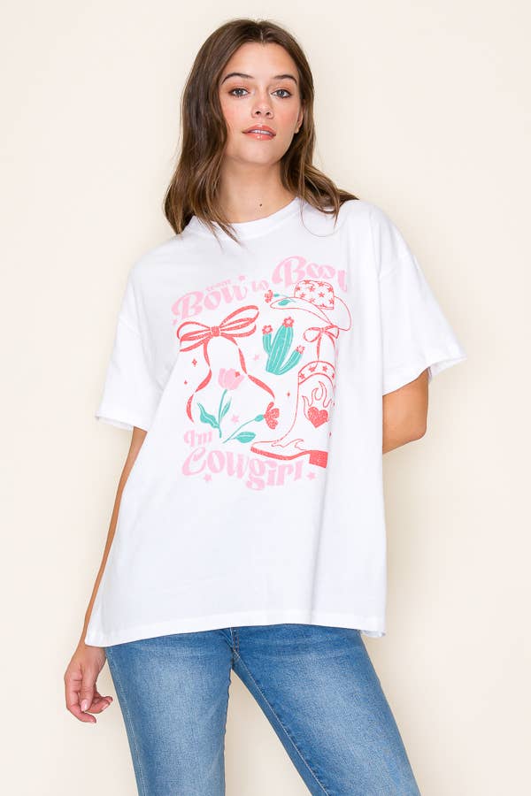From Bows to Boots Graphic Tee