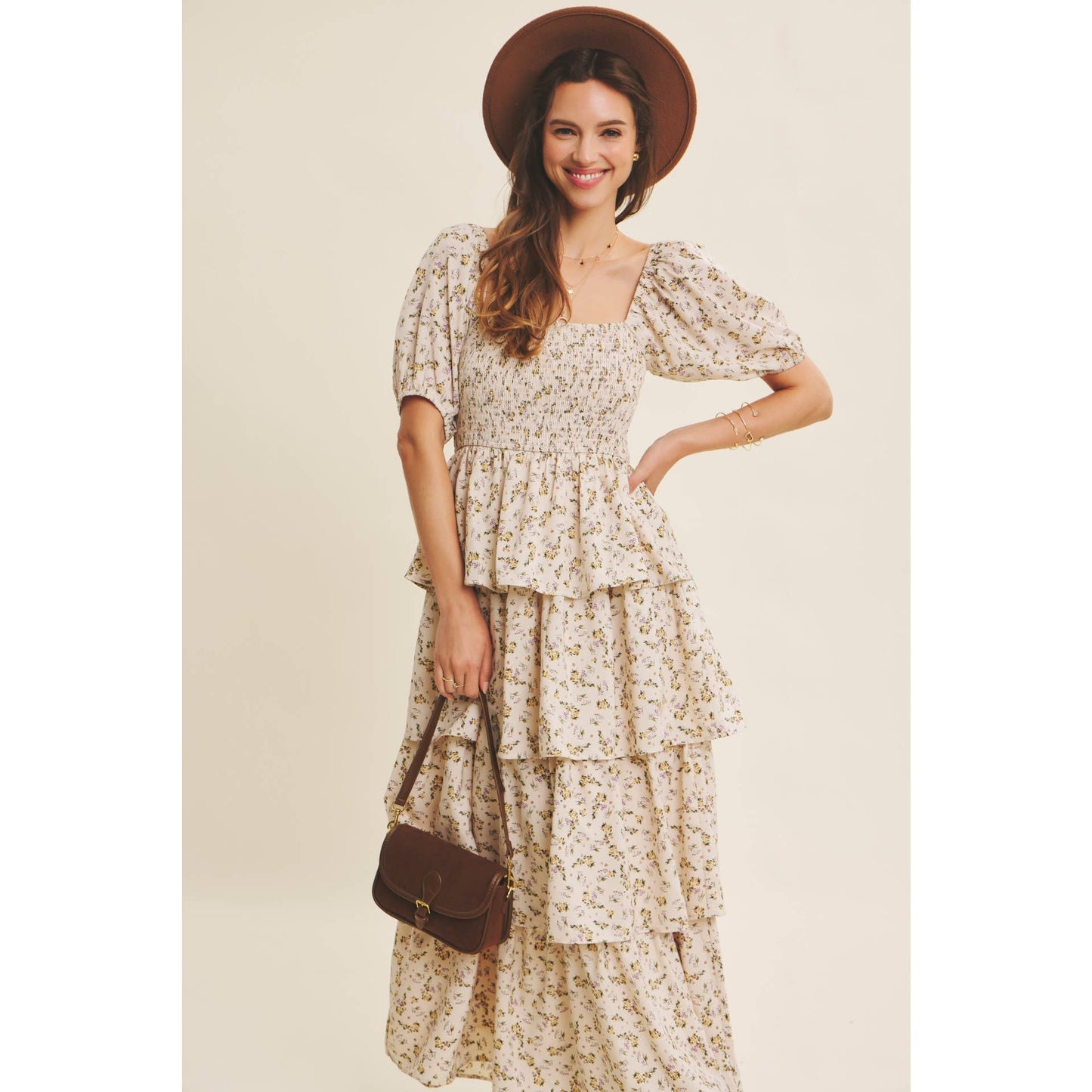 Backwoods Floral Maxi Dress