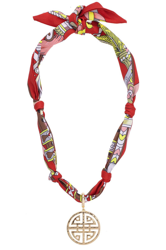 Cora Scarf Necklace